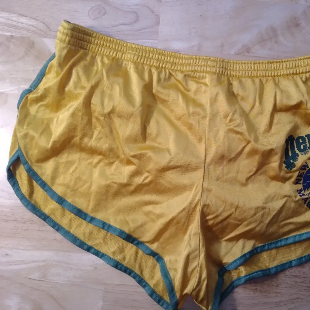 Vintage New York City Marathon 1980 Perrier Running Shorts Alberto Salazar